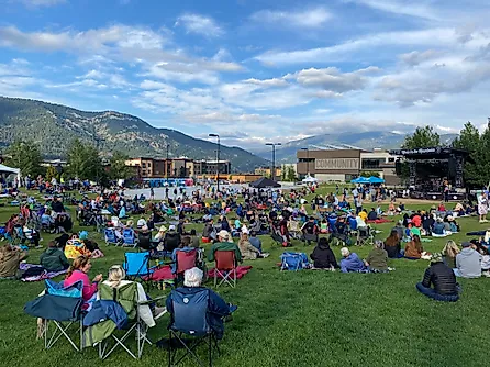Music in the Mountains at Big Sky's Meadow Village. Photo: Andrew Douglas