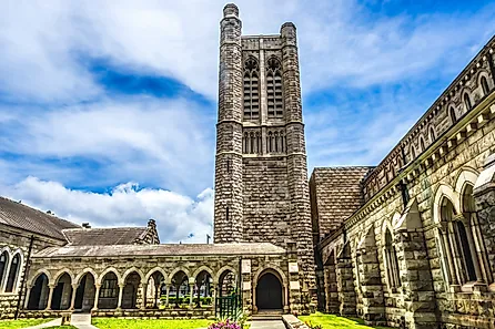 St. Andrew’s Episcopal Cathedral in Honolulu, Oahu, Hawaii.