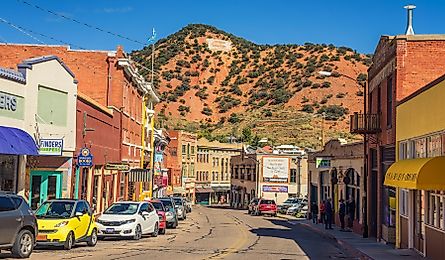 Downtown Bisbee, Arizona. Editorial credit: Nick Fox / Shutterstock.com.