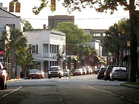 Bay Street, Downtown Beaufort, South Carolina