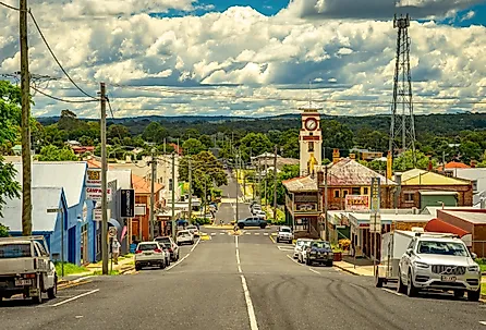 Street in Stanthorpe, Queensland, Australia. Image credit Alex Cimbal via Shutterstock.