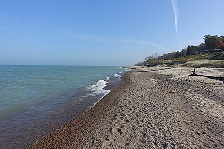 Lake Erie Beach. 