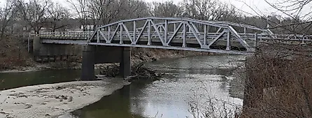 Salt Creek in Ashland, Nebraska.