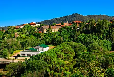Black Hills view of South Dakota. 