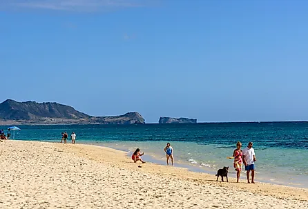 Lanikai Beach, Kailua, Oahu, Hawaii. Image credit Malachi Jacobs via Shutterstock