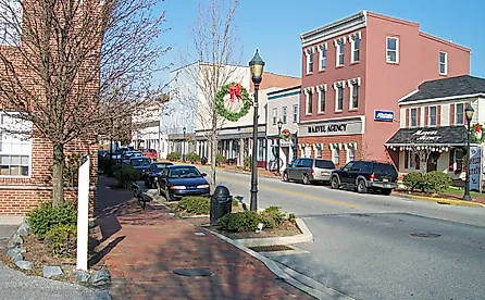 Downtown Milford, Delaware. Image credit: Tim Kiser via Wikimedia Commons
