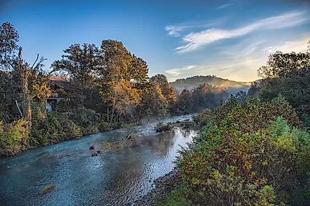 Little Buffalo River near Jasper, Arkansas.