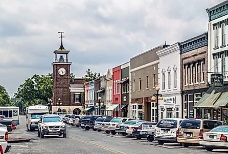 Historic downtown Georgetown, South Carolina. Editorial credit: Andrew F. Kazmierski / Shutterstock.com