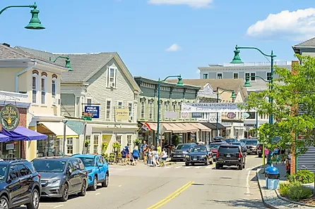 Main Street in Mystic, Connecticut. Image credit: Actium / Shutterstock.com.