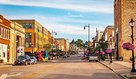 View of downtown Minot, North Dakota. (Image Credit: Photo Spirit via Shutterstock.com)