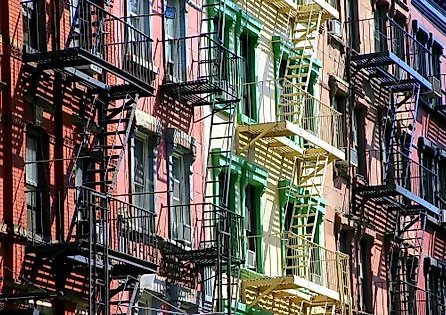 Tribeca, one of the wealthiest neighborhoods not only in New York City but the entire country. 