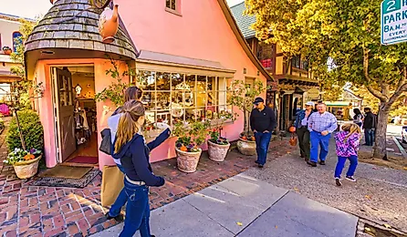 Downtown Carmel-by-the-Sea, California. Image credit Oliver Delahaye via Shutterstock