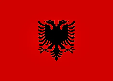 Bandera de Albania