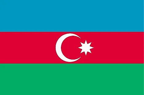 Bandera de Azerbaiyán