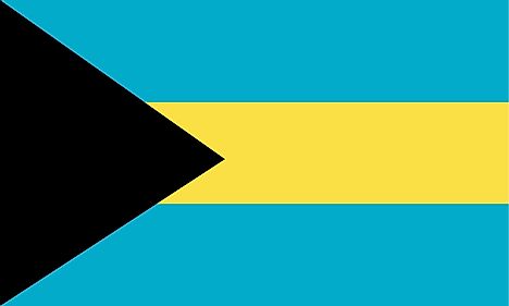 bandera, de, bahamas