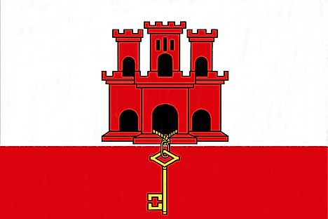 Bandera de Gibraltar