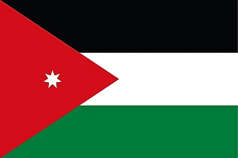 Bandera de Jordania