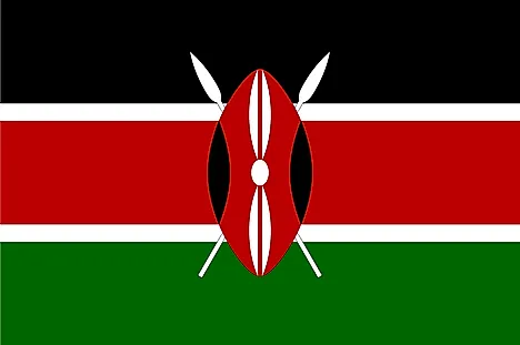 Bandera de Kenia