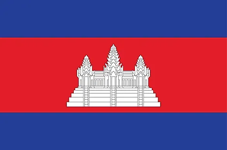 Bandera de Camboya