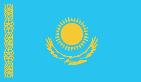 Flag of Kazakhstan