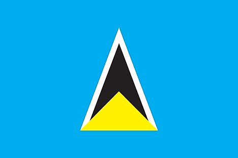 Flag of Saint Lucia