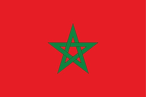 Bandera de Marruecos