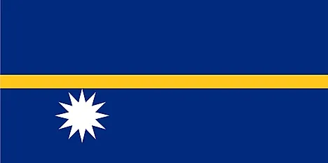 Bandera de Nauru