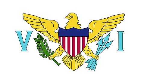 Bandera de las Islas Vírgenes de los Estados Unidos