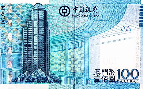 Macanese 100 pataca Banknote