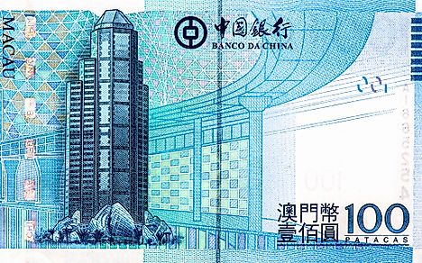 Macanese 100 pataca Banknote