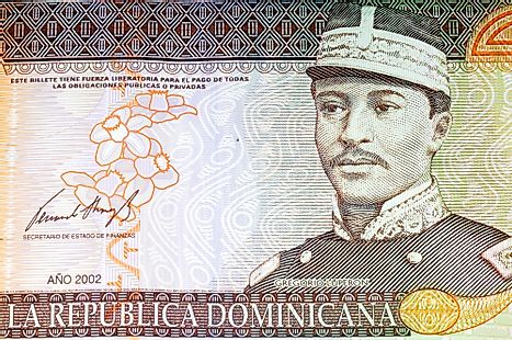 20 Peso Note Of The Dominican Republic