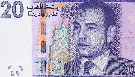 Moroccan 20 dirham Banknote