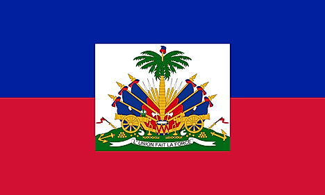 Flag used by the Republic of Haiti from 1859–1964