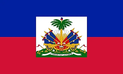 Flag used by the Republic of Haiti from 1859–1964