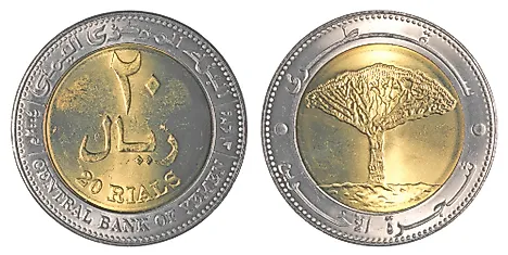 Yemeni 20 rials Coin