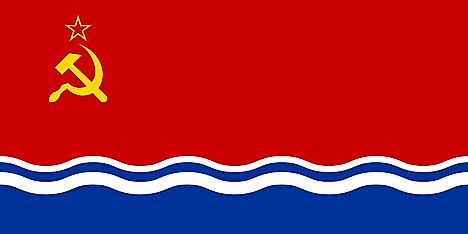 Flag of Latvia SSR