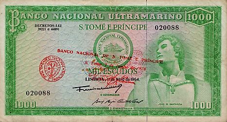 Sao Tome and Principe 1000 escudo Banknote
