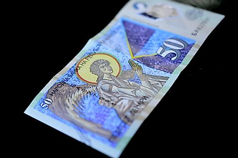 Macedonian 50 denar Banknote