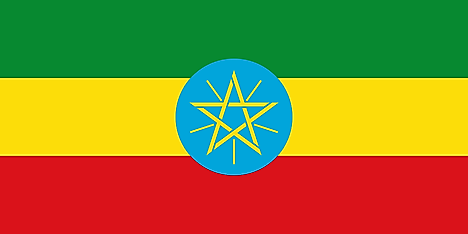 Flag of Ethiopia (1996-2009)