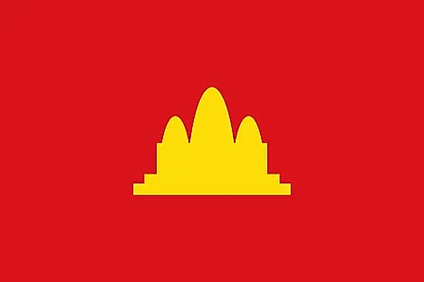 Flag of Democratic Kampuchea (1976–1979)