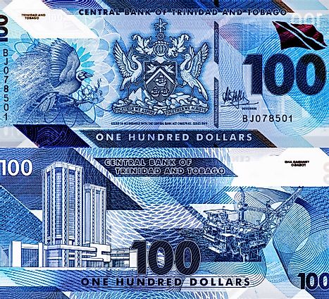 Trinidad and Tobago 100 dollar Banknote