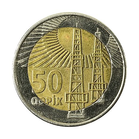 50 azerbaijani qepik coin