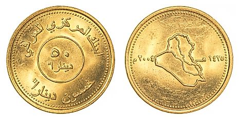 50 Iraqi dinars Coin