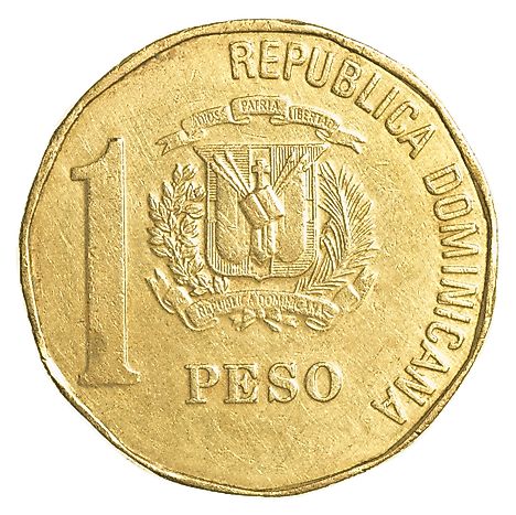 1 Dominican Republic peso coin