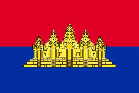 Flag of the State of Cambodia (1989-1992)