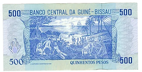 500 peso bill of Guinea-Bissau