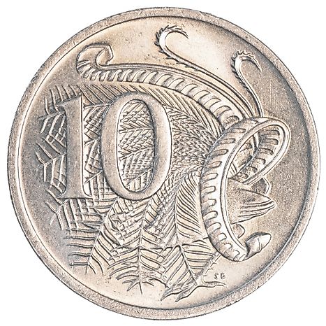 10 Australian cents coin