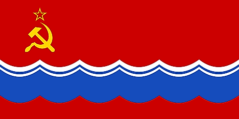 Flag of the Estonian Soviet Socialist Republic within the Soviet Union (1953–1990)