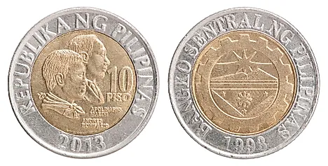 Philippine 10 peso Coin