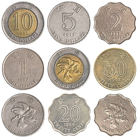Hong Kong Dollar coins 